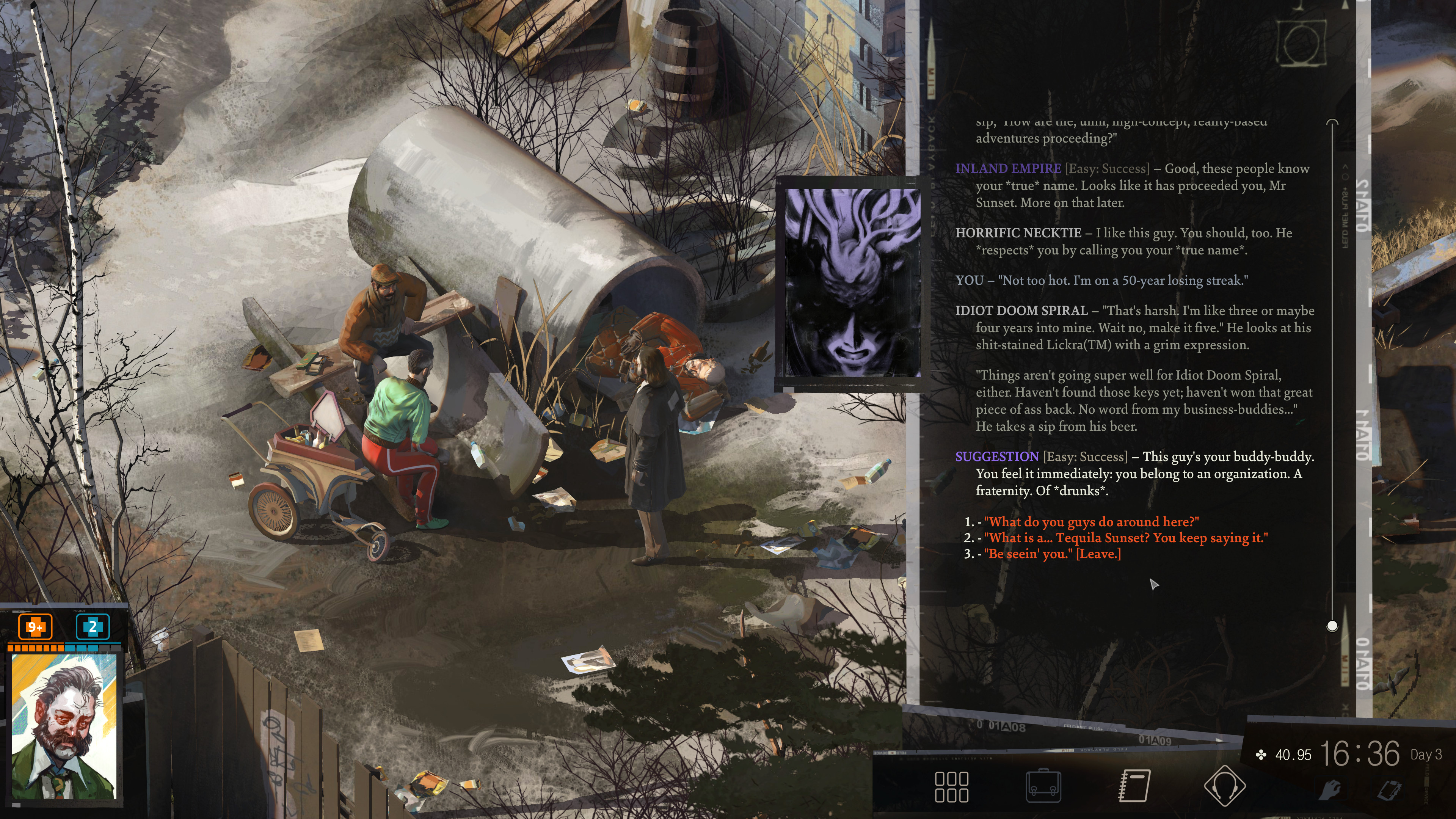 Disco Elysium (Source:
ZA/UM)