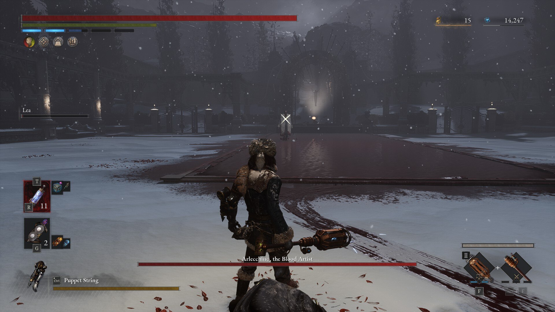 Arlecchino the Blood Artist in Lies of P Overture (Image via Neowiz)