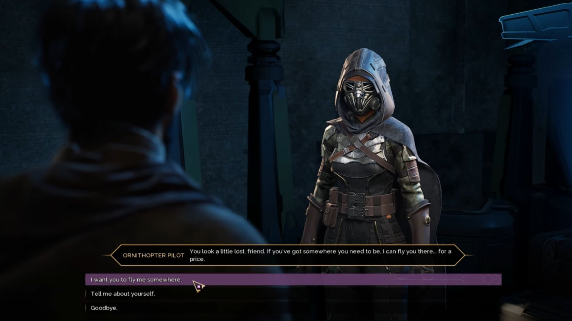 The pilot will take you where you need to go (Source: Funcom, WoW Quests/YouTube)