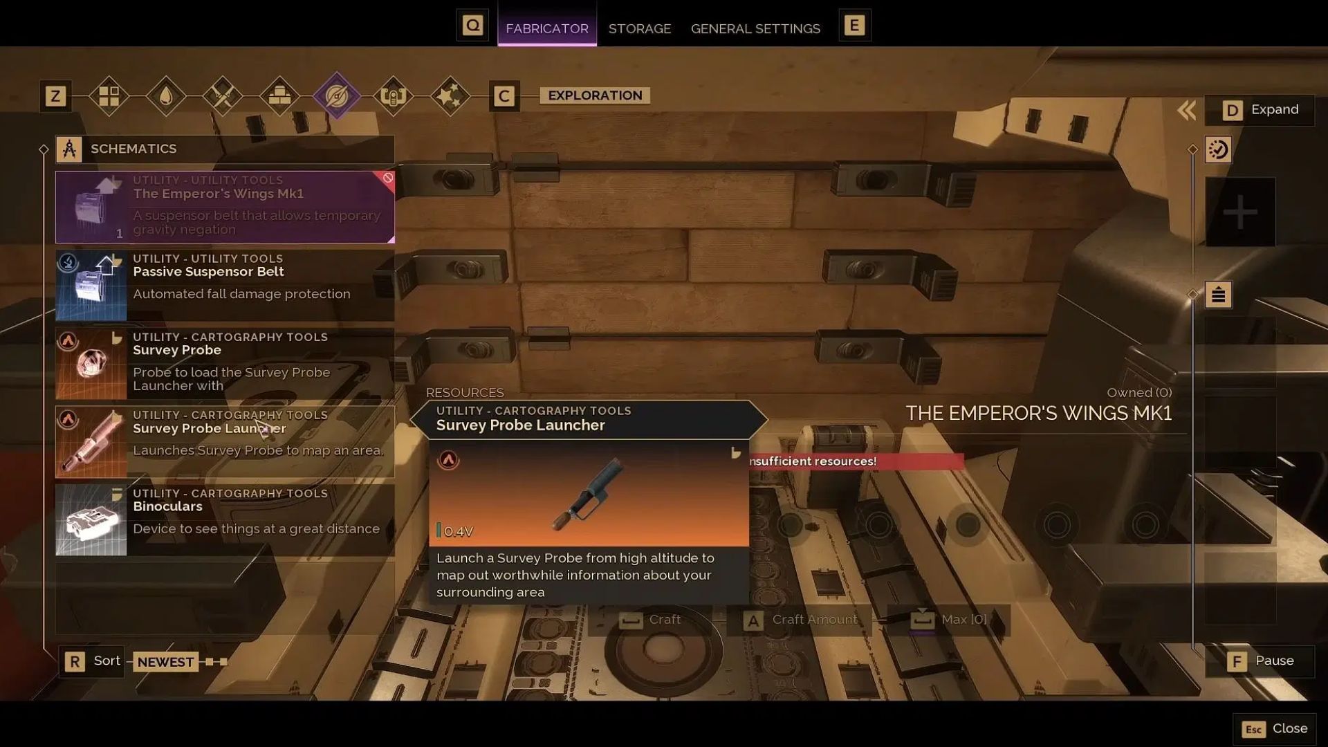 You have to craft the tool (Source: Funcom, YouTube/Lucky Ghost)