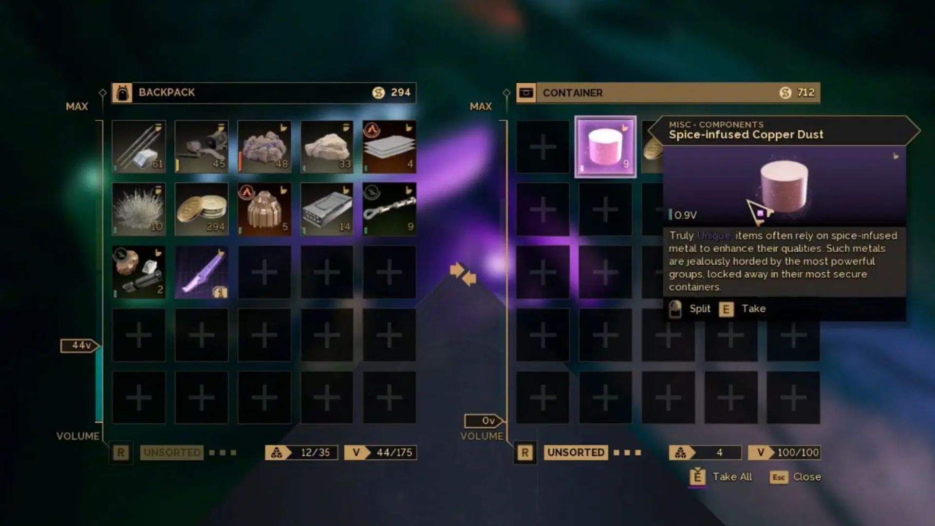 Spice-Infused Copper Dust is a crucial crafting resource (Source: Funcom)