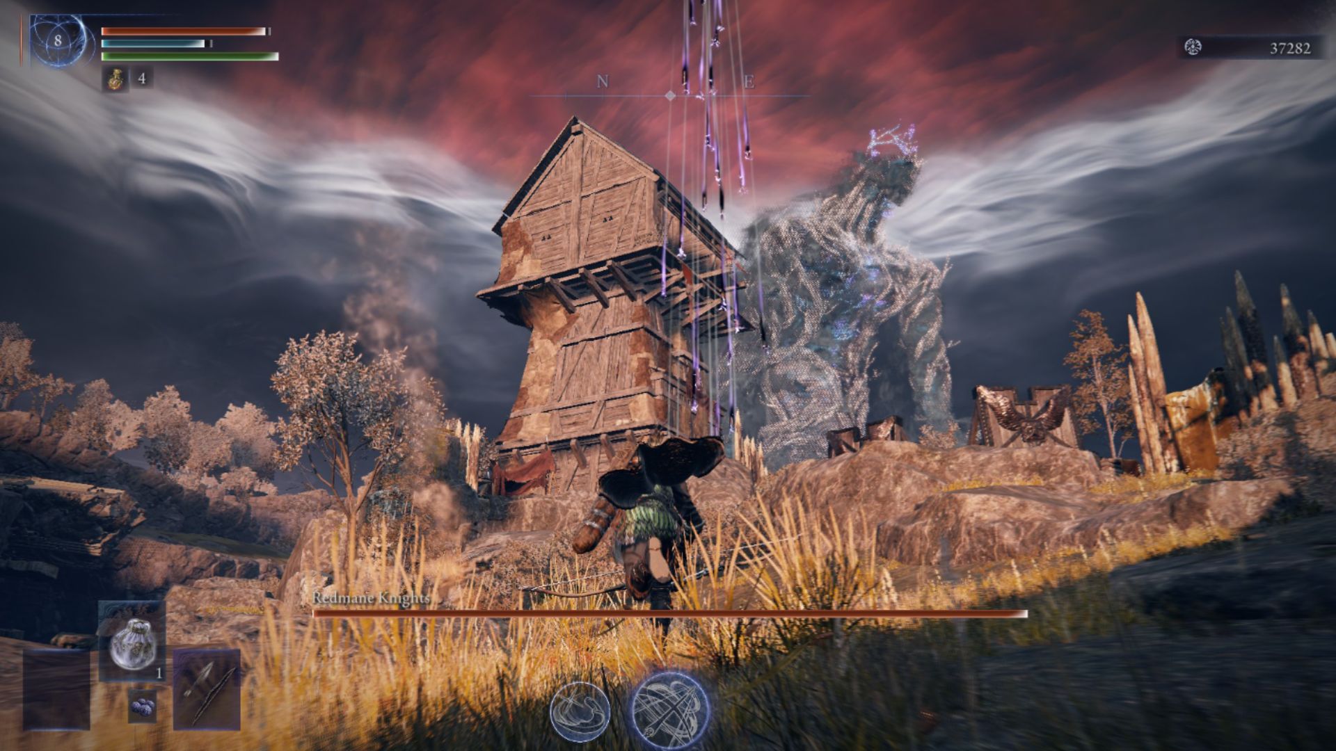 The Redmane Knights are in their camp (Source: Bandai Namco Entertainment)