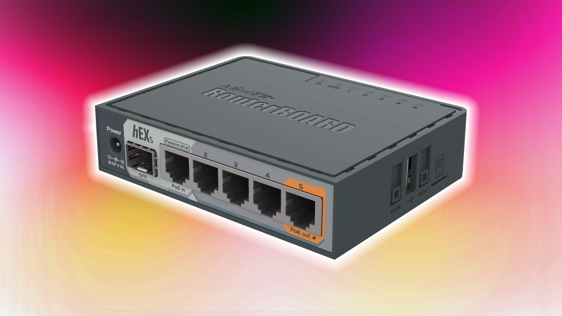 Mikrotik hex s router under $80