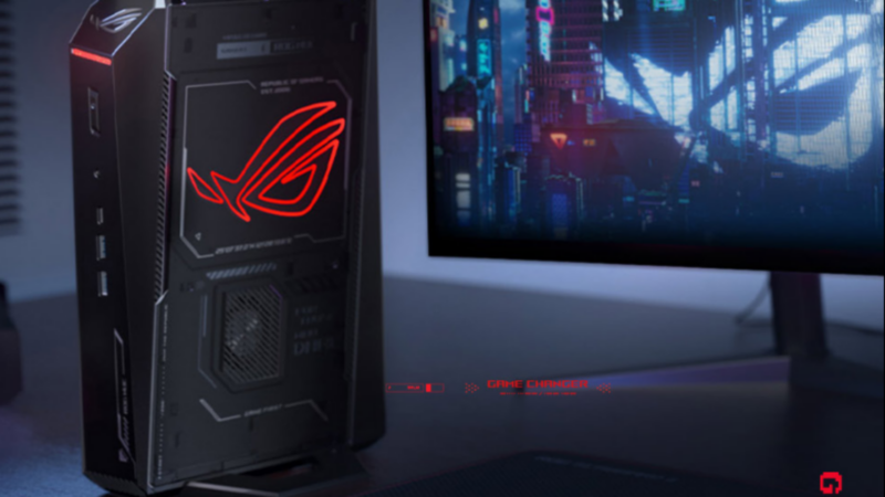 ROG NUC 2025 has been released with RTX 5080 (Image via ASUS)