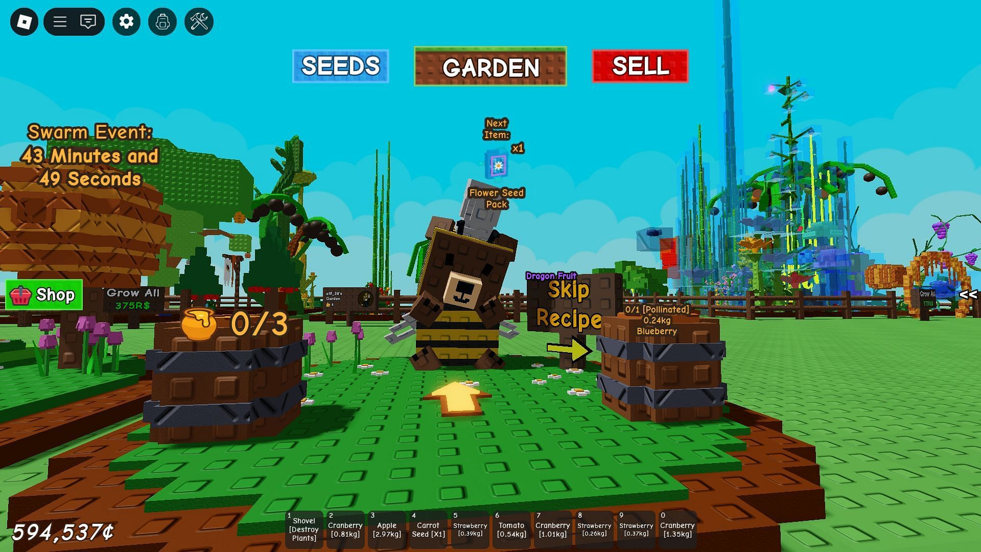 Bizzy Bear's crafting station (Source: Roblox)