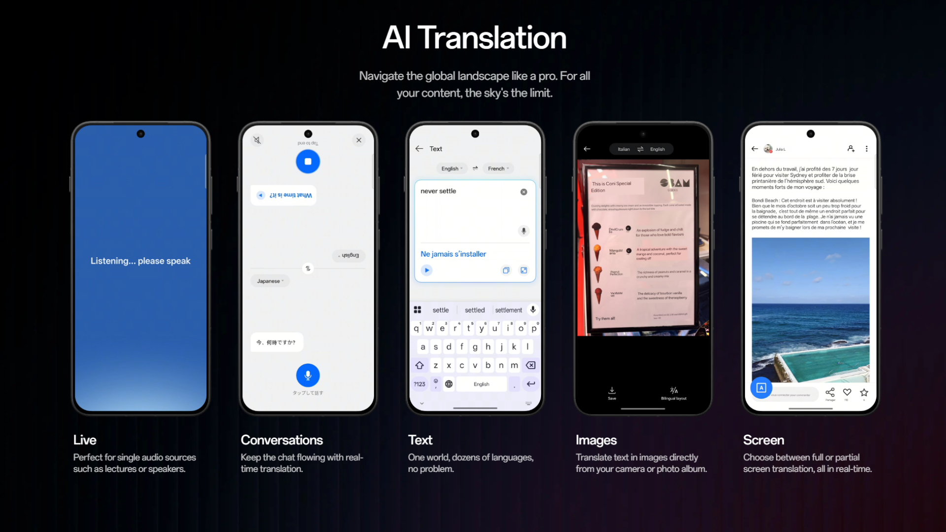 AI Translation using AI Mind Plus (Image via OnePlus)