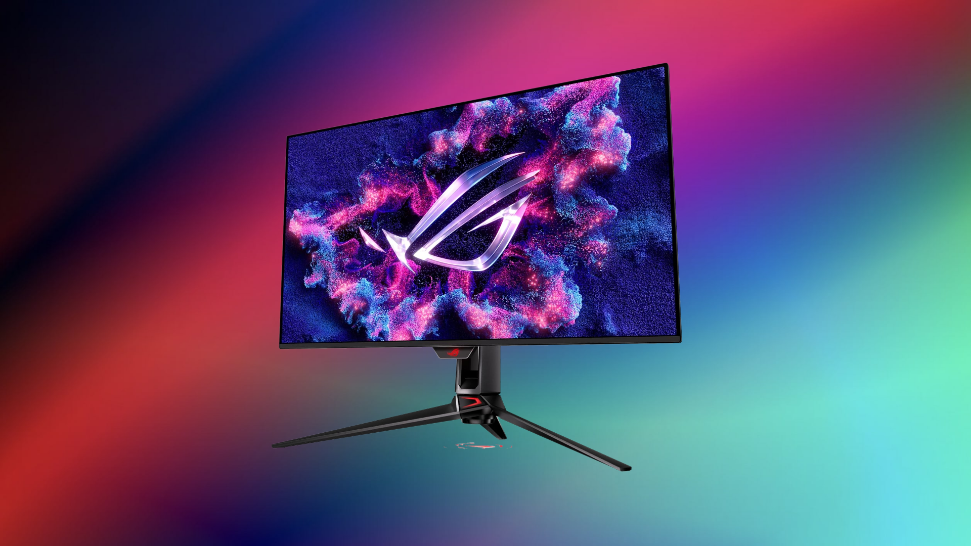 This OLED monitor is a great high-end option on sale (Image via ASUS | Amazon | Deltia's Gaming)