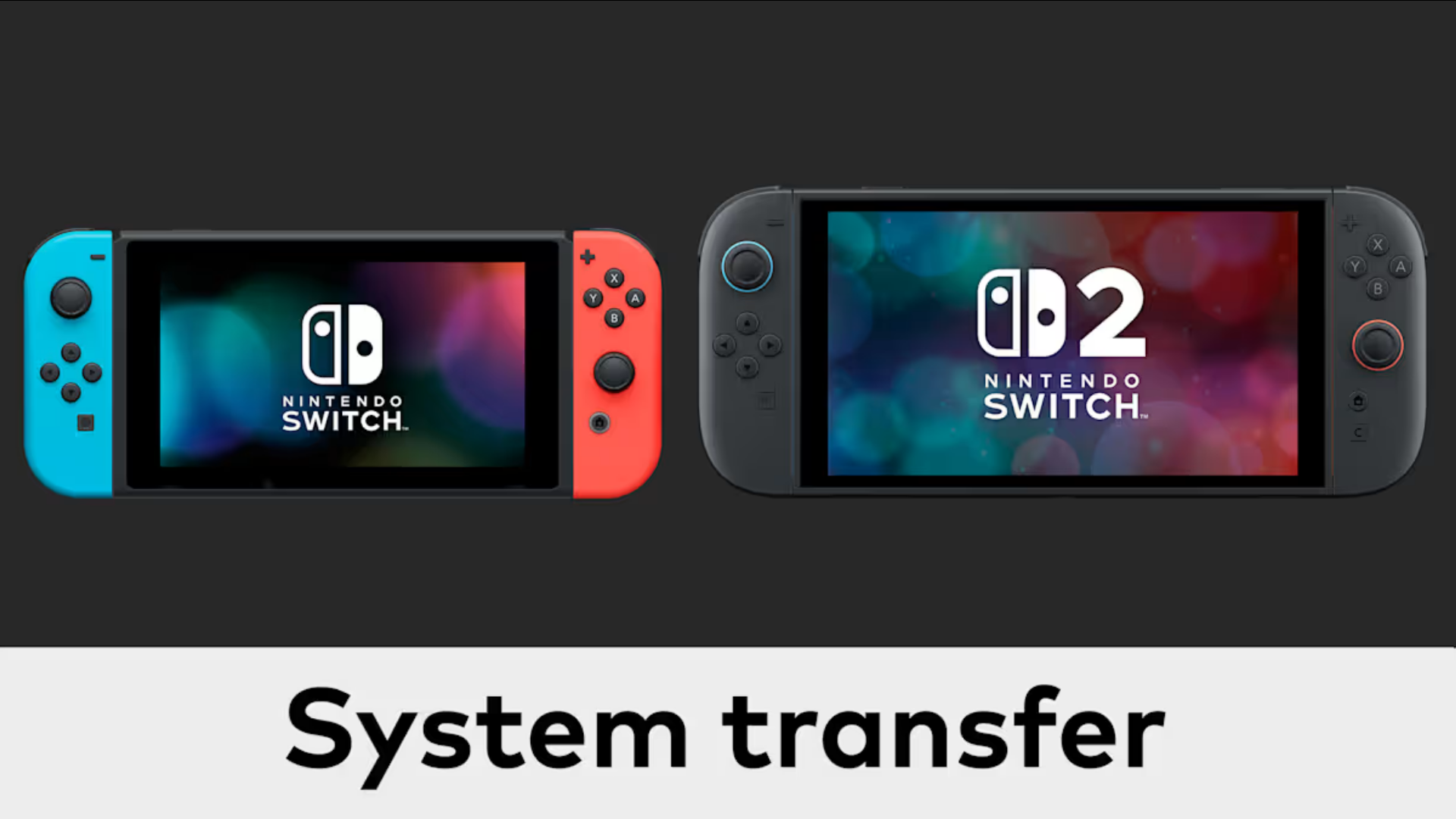 How to transfer your data from Switch 1? (Image via Nintendo)
