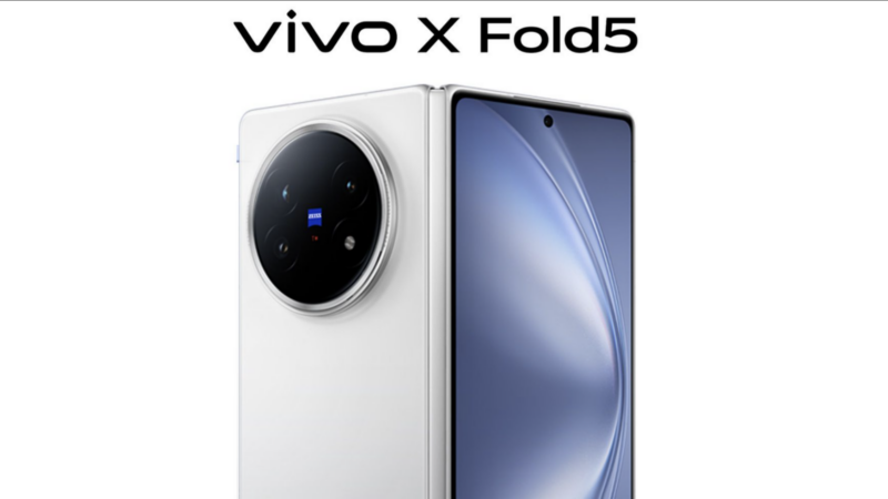 Vivo X Fold 5 is launching soon (Image via Vivo)