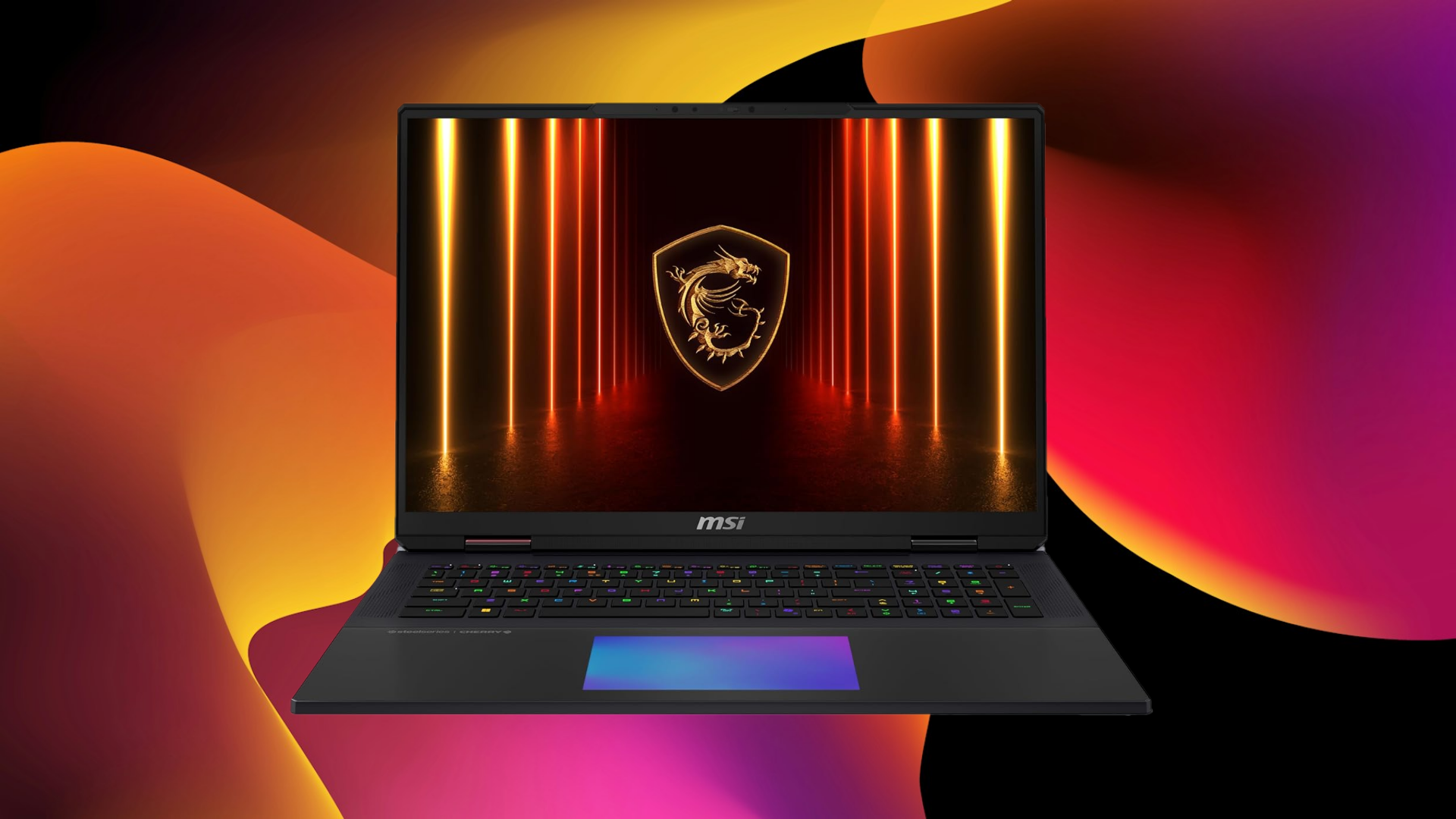 An image of MSI Titan 18 HX Gaming Laptop