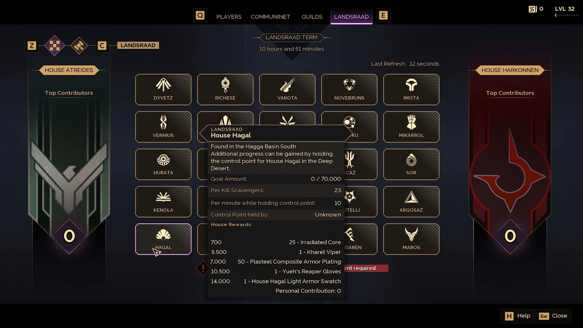 Joining a guild will unlock Landsraad missions (Source: Funcom | Fireplay/YouTube)
