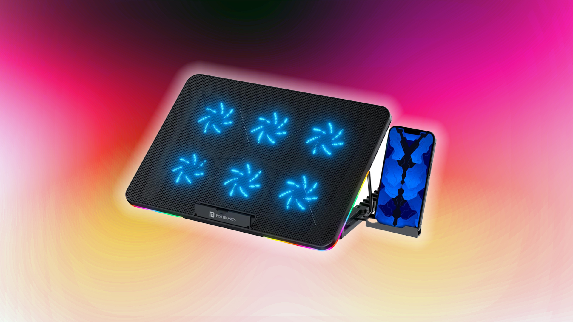 portronics cooling pad