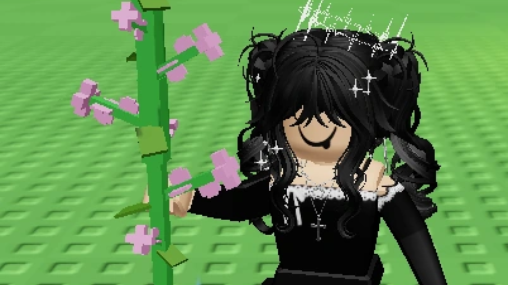 Lilac is a limited-time legendary crop (Image via The Garden Game | Roblox)