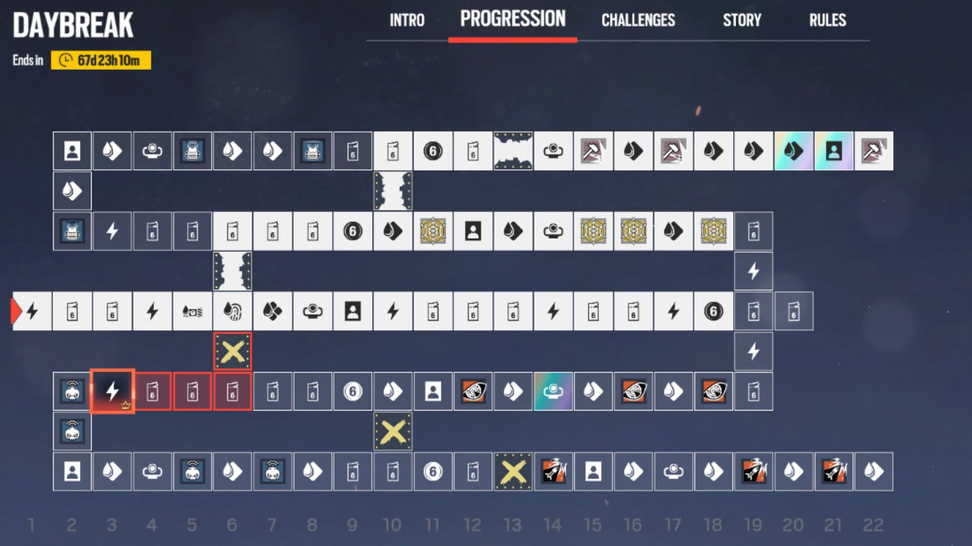 Rainbow Six Siege X Operation Daybreak Battlepass (Source: Ubisoft)