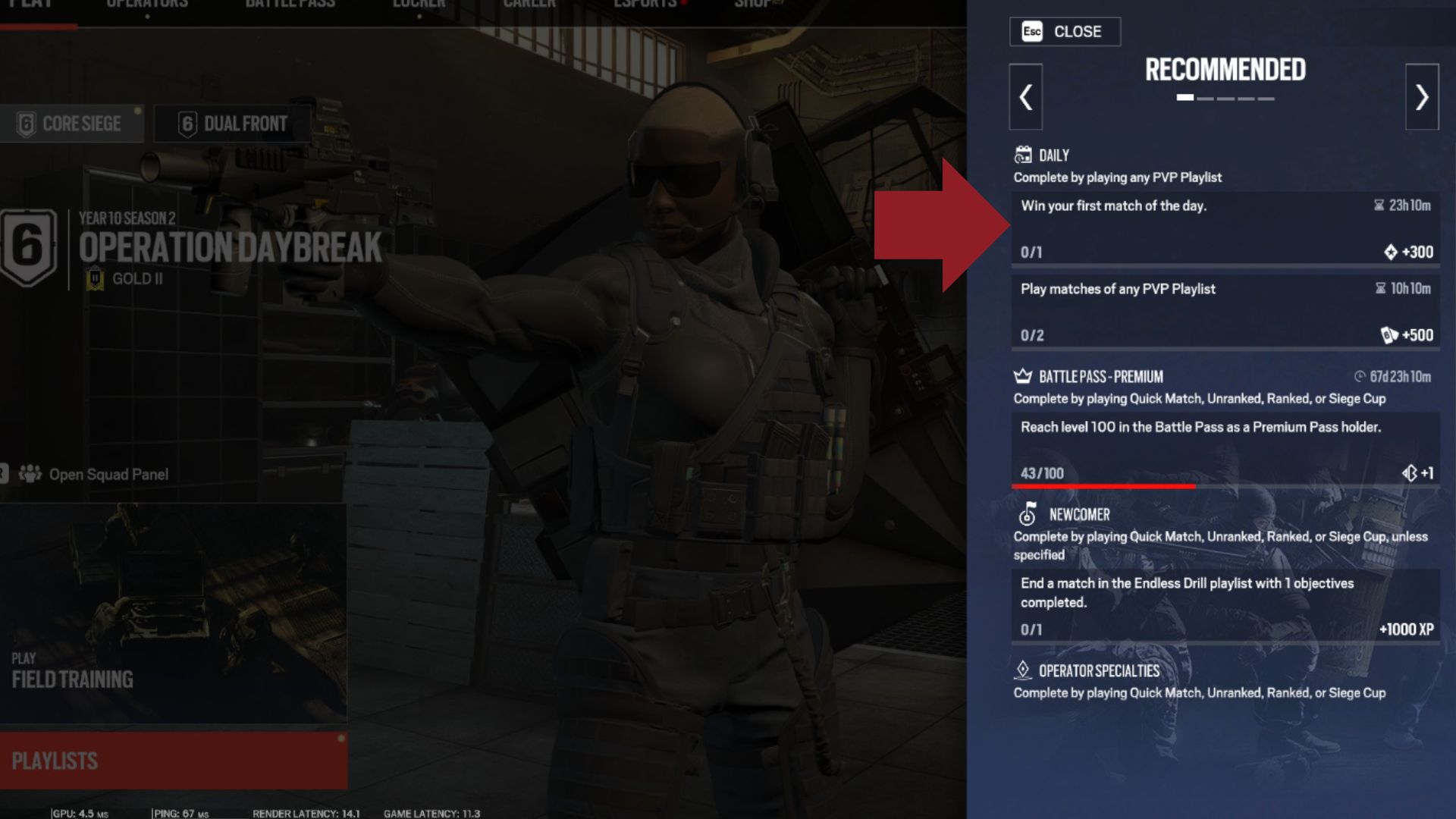 Complete these challenges (Source: Ubisoft)
