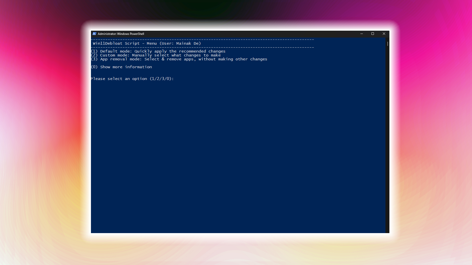 optimize windows for gaming with raphi debloater