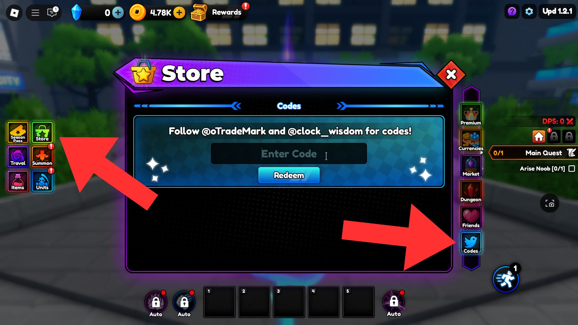 anime rising codes