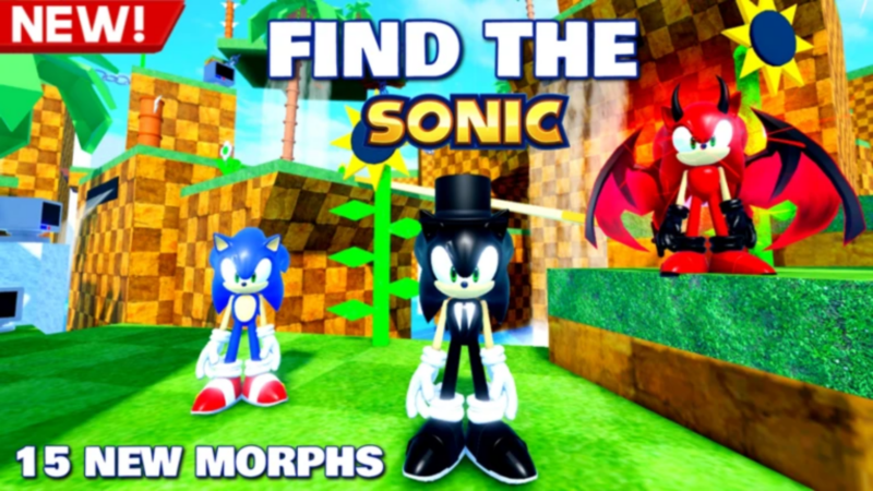 How To Play Find The Sonic Morphs
