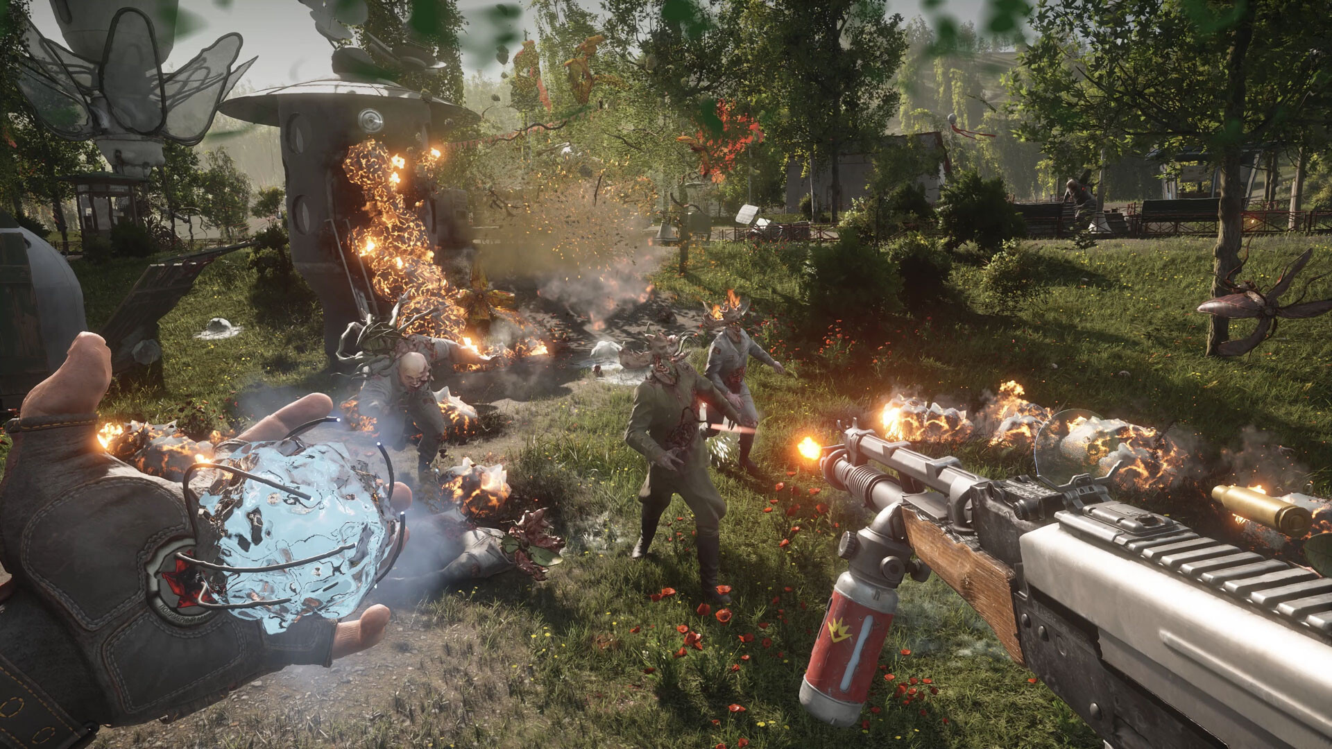 Fight robots and find the truth (Source: Focus Entertainment, 4Divinity)