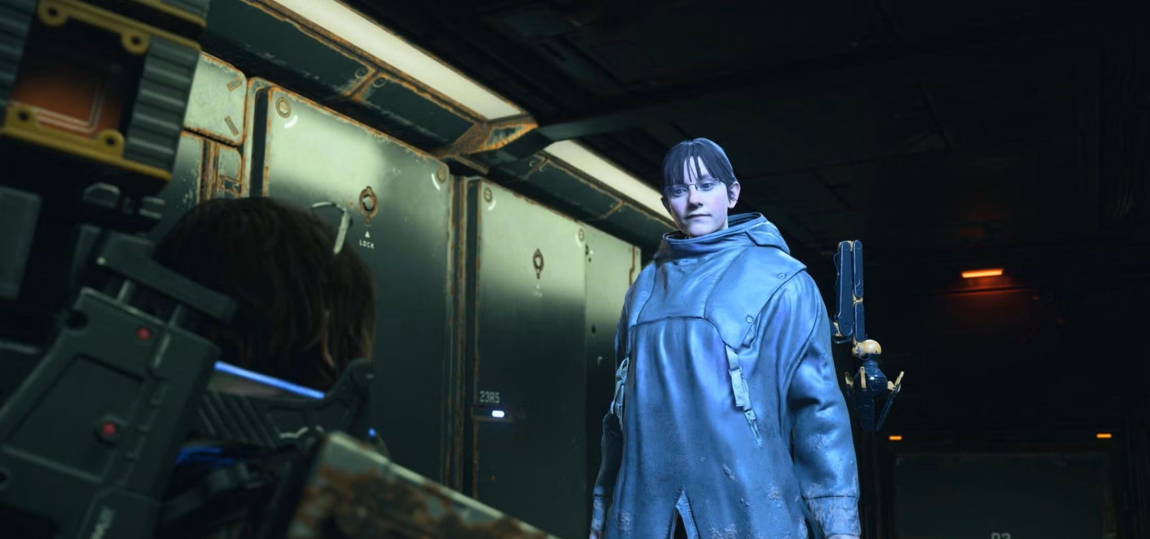 Sam can’t always rely on vehicles to help him see an order through (Image via Sony Interactive Entertainment)