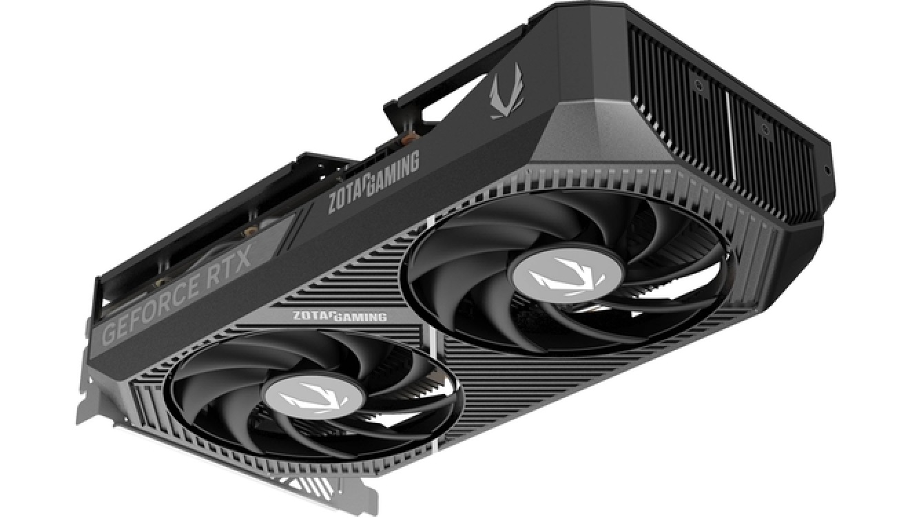 Zotac GeForce RTX 5050 Twin Edge's side profile