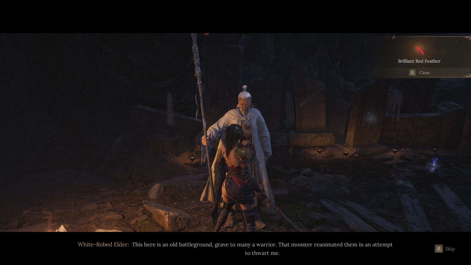 Complete the White-Robed Elder questline to unlock this boss (Source: 505 Games)