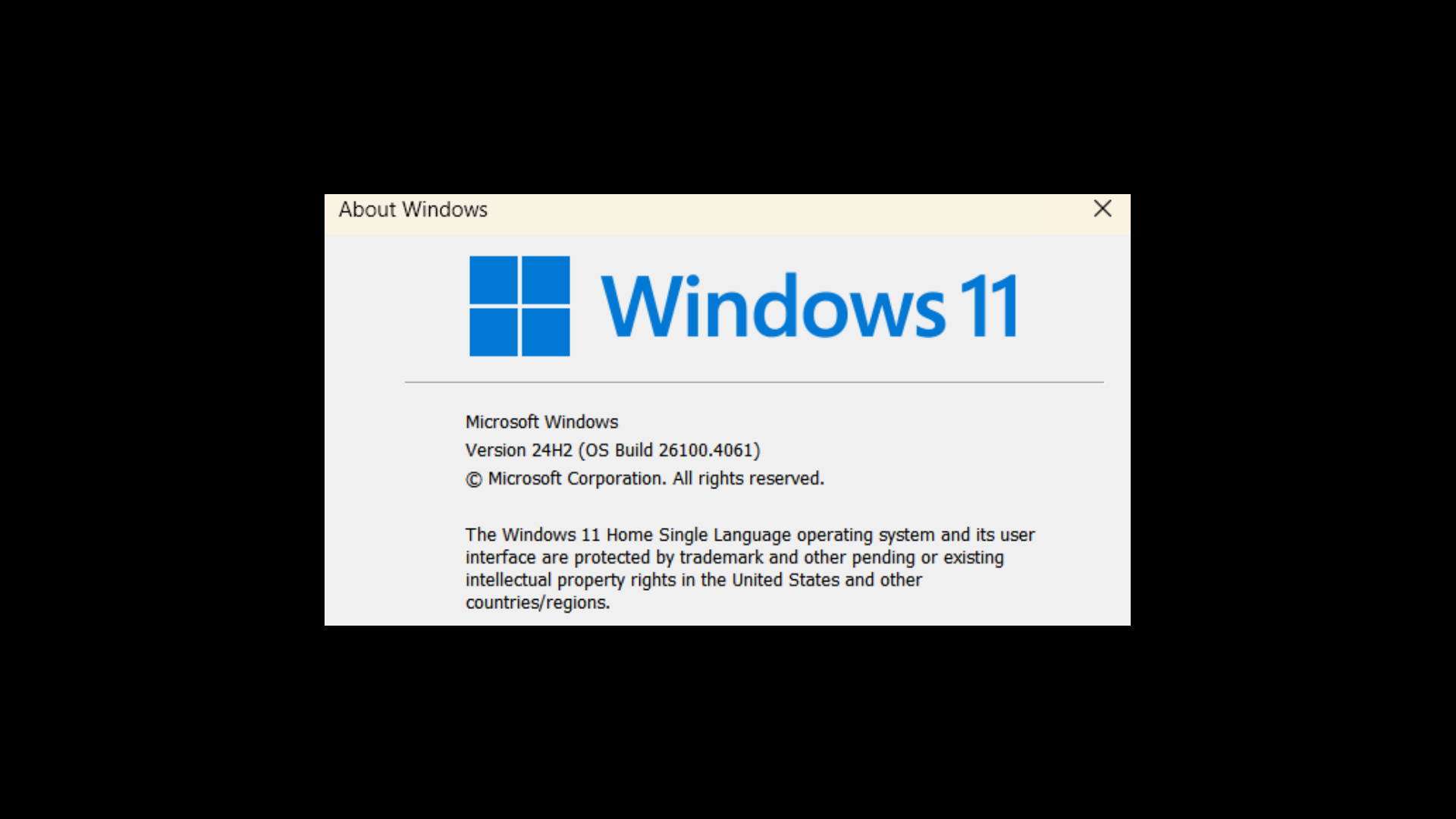 Check your Windows version easily using the “winver” command (Image via Windows Screenshot | Deltia's Gaming)