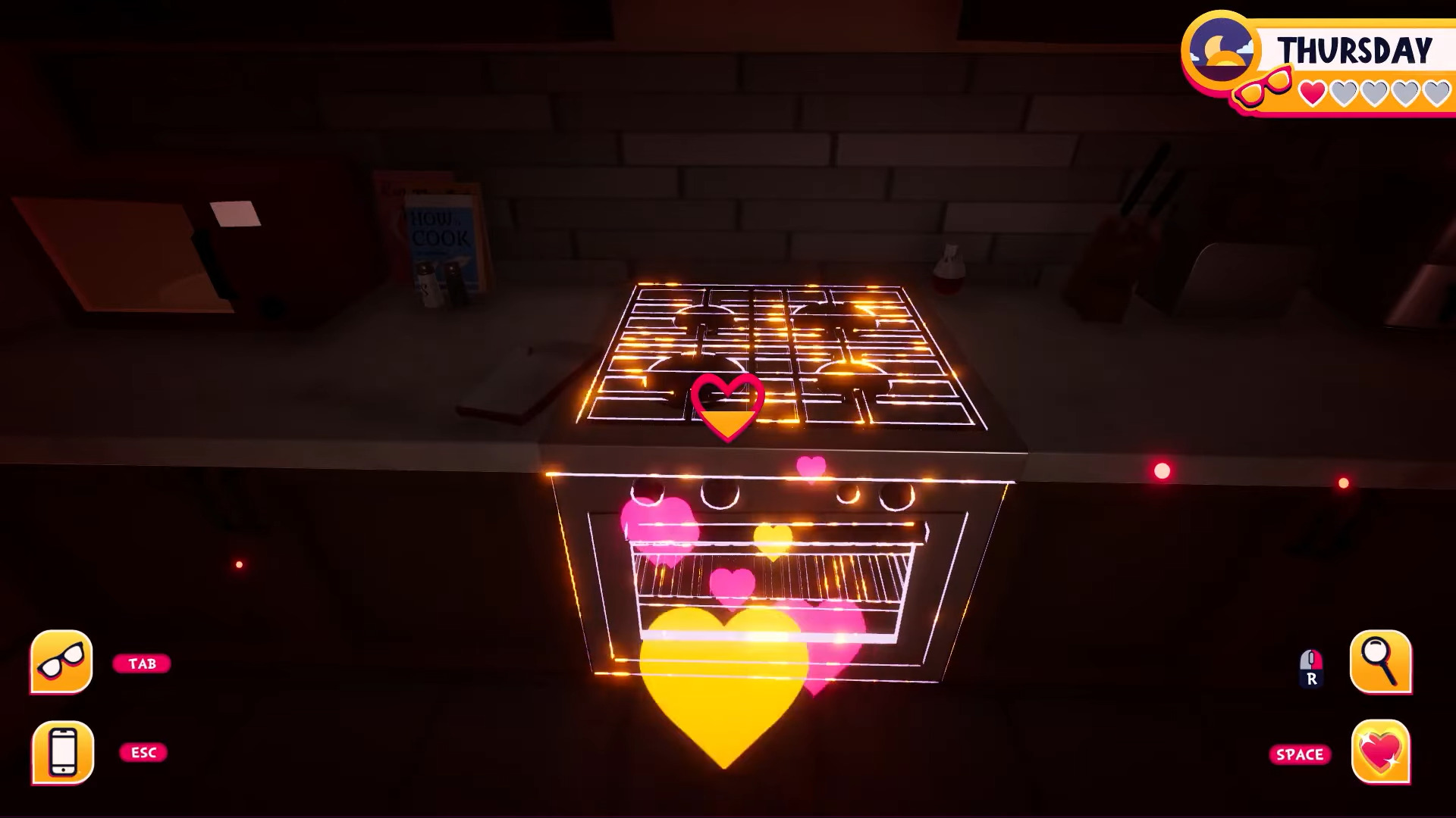 Go to the stove to find Stefan in Date Everything (Image via Team17 | @MakeWayForCat/YouTube)