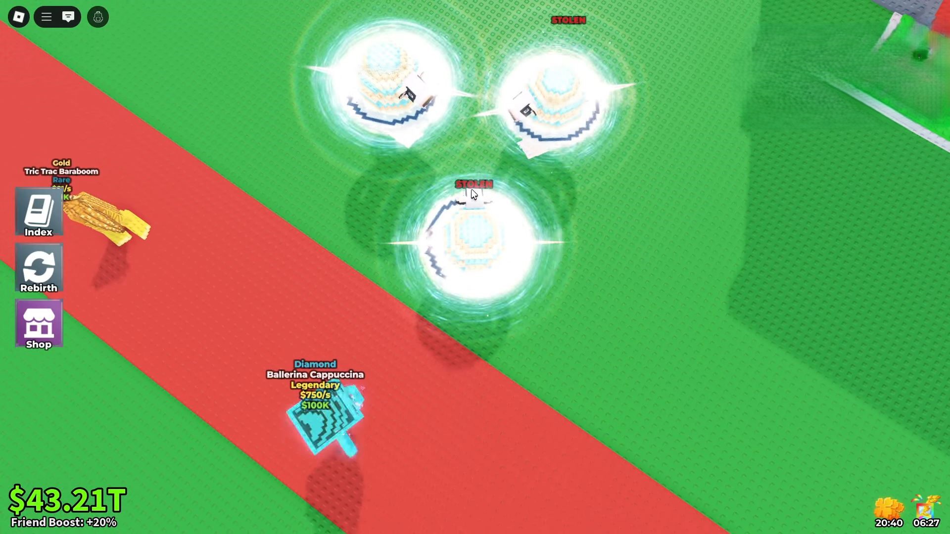 3 La Vacca facing each other (Image via Roblox)