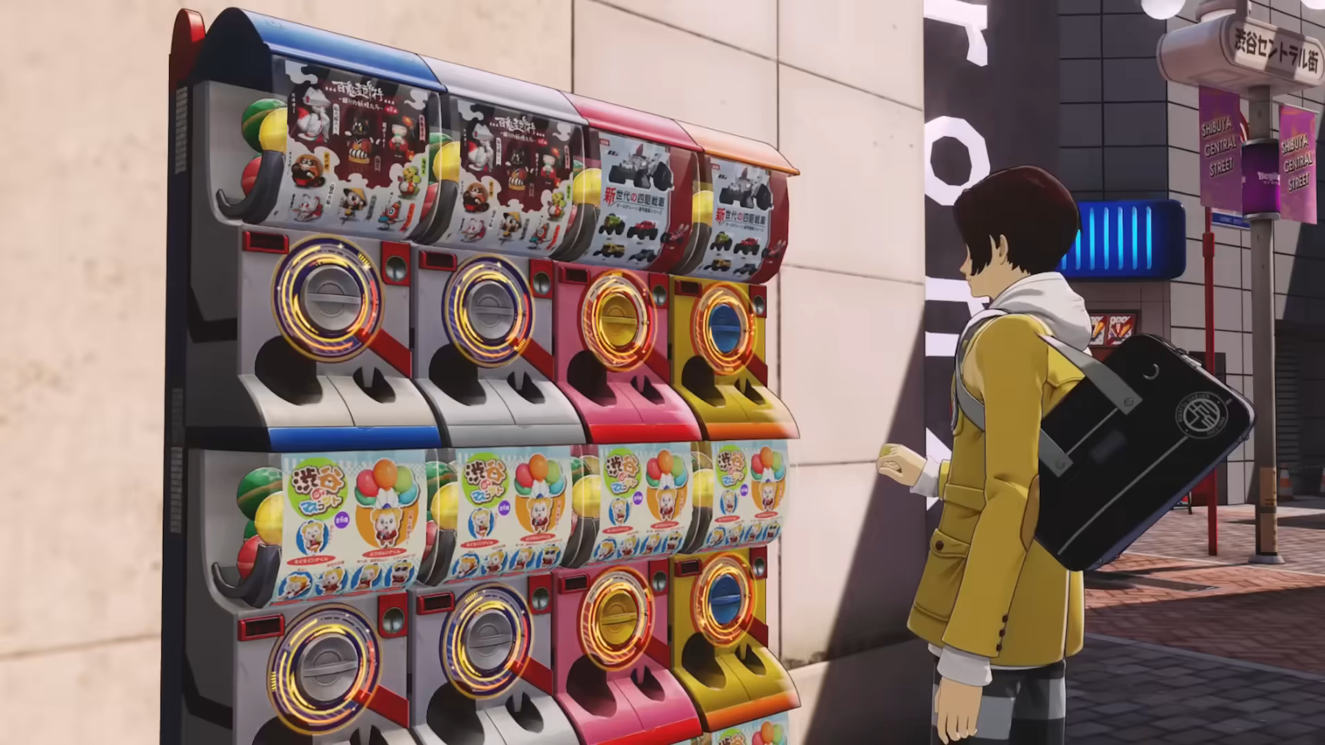 Capsule Machines in Persona 5 The Phantom X (Image via SEGA)