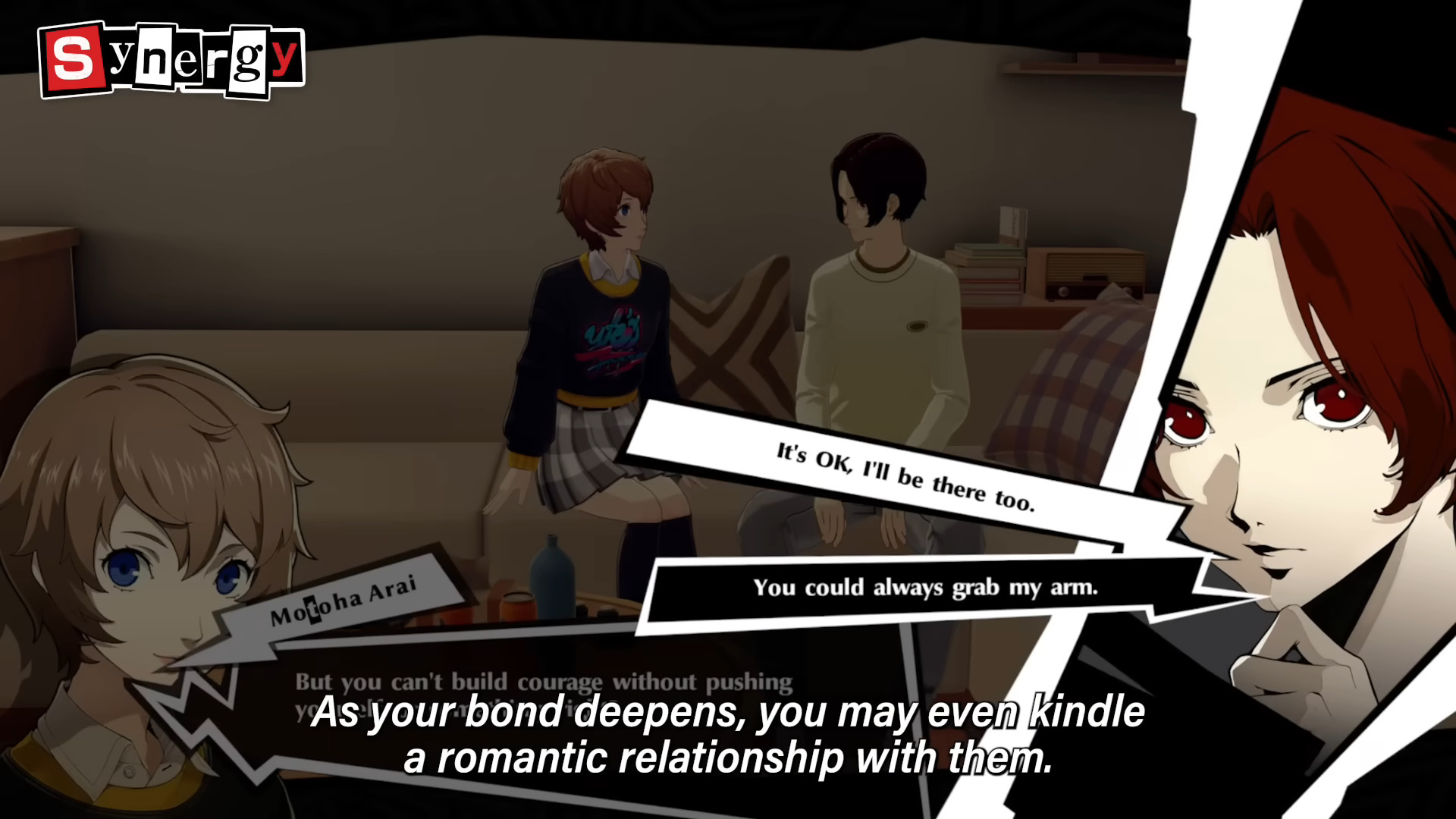 You can even romance some characters (Image via SEGA)