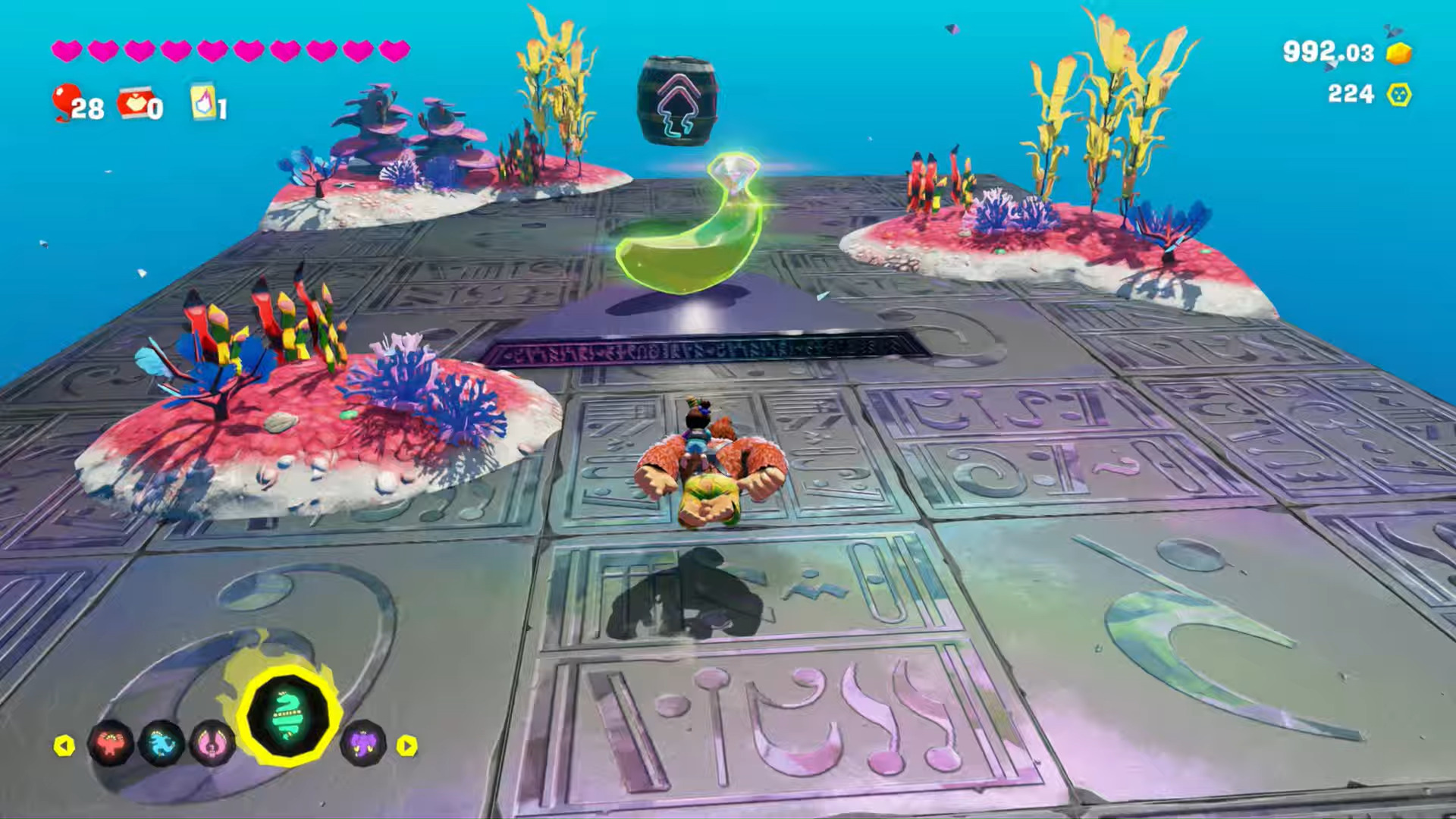 Lastly, grab the gem and exit (Image via Nintendo | @PerfectParadox/YouTube)
