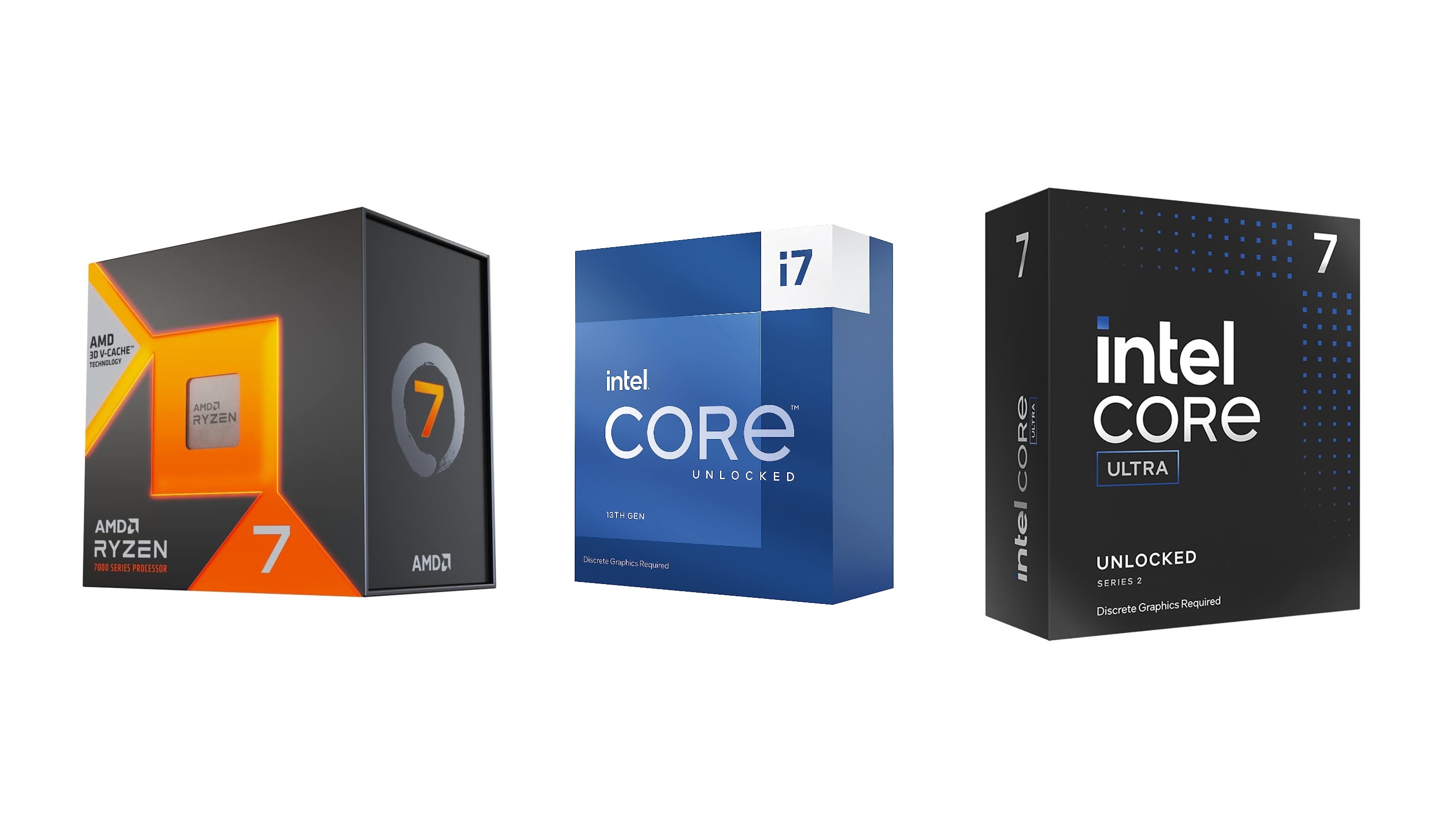 Picture of a collection of CPU boxes