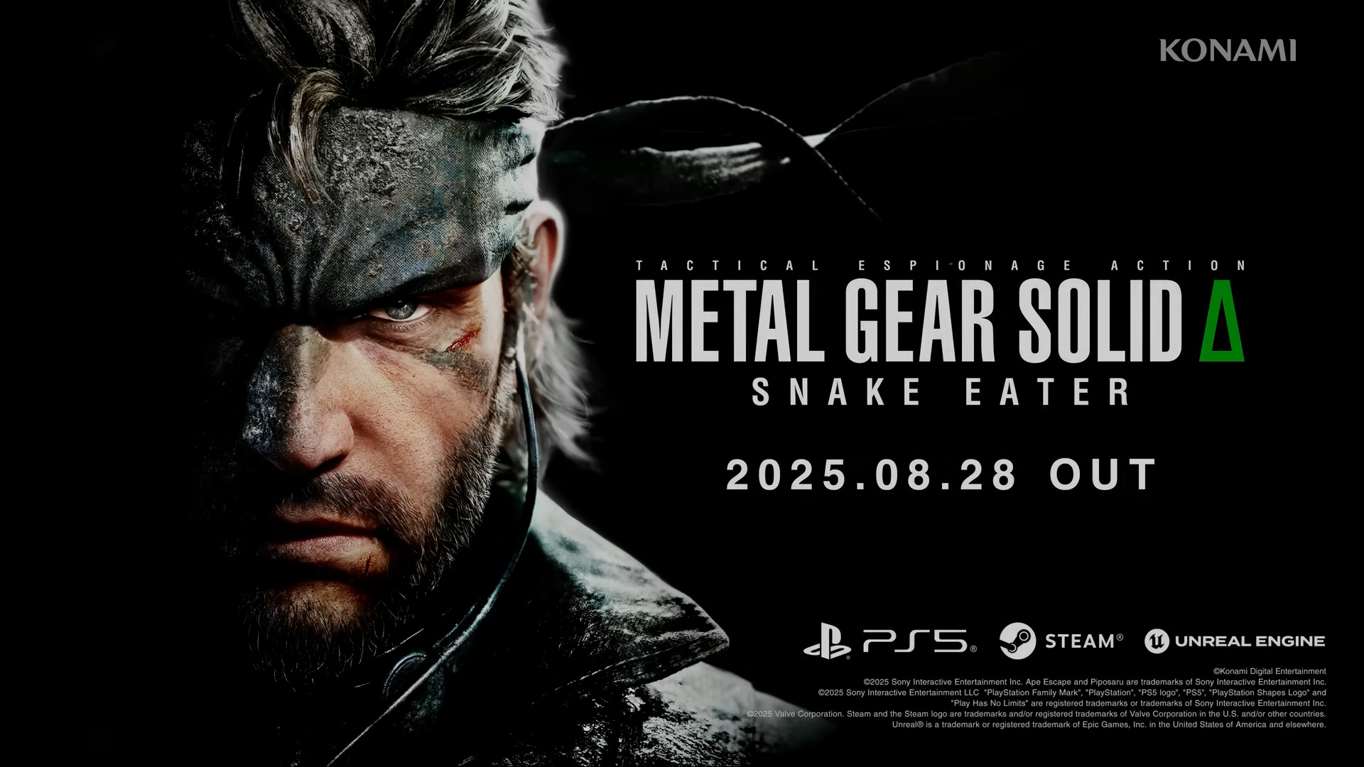 Metal Gear Solid Delta will be one of the biggest launches of the month (Image via Konami)
