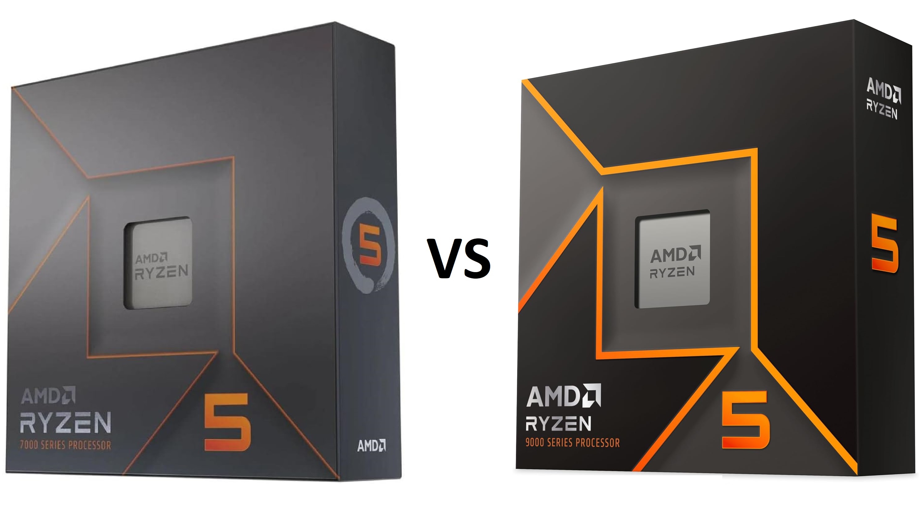 Picture of AMD Ryzen 5 7600X vs Ryzen 5 9600X