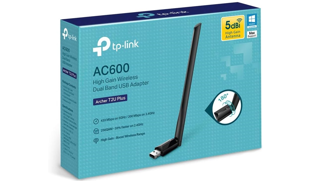 Picture of TP-Link AC600 USB WiFi dongle's box