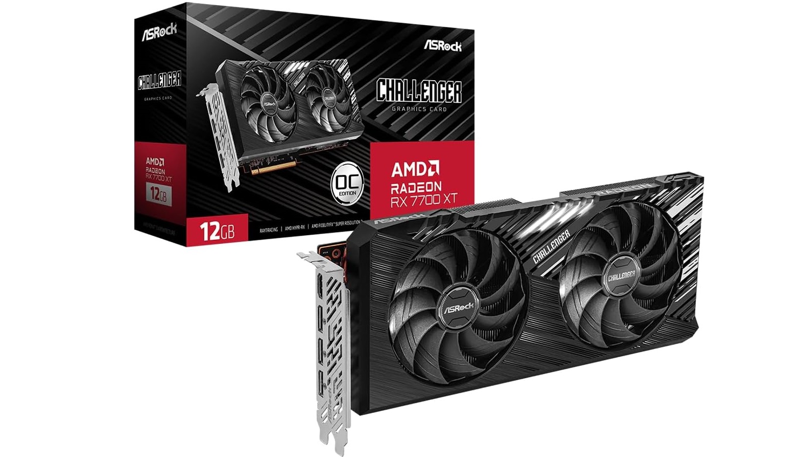 Picture of ASRock AMD Radeon RX 7700 XT Challenger