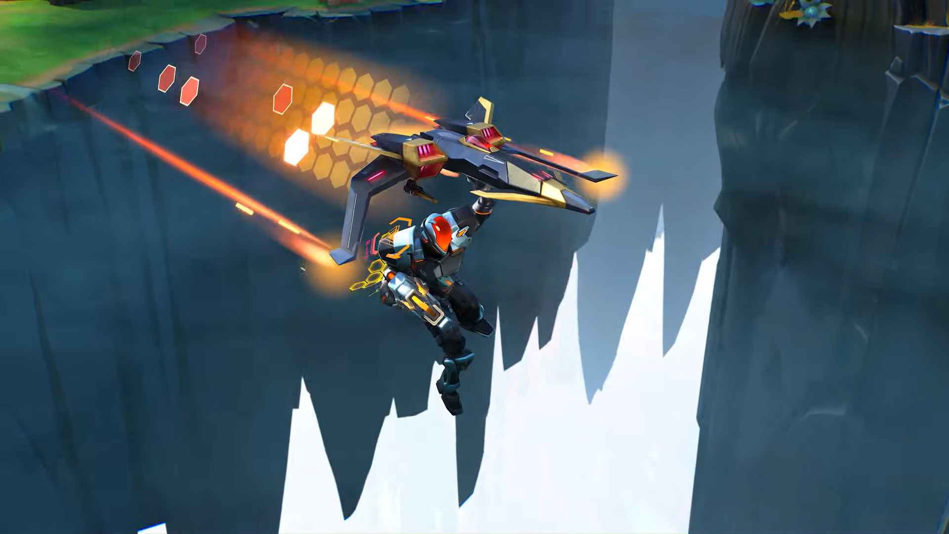 Move and shoot in Supervive (Image via Theorycraft Games)