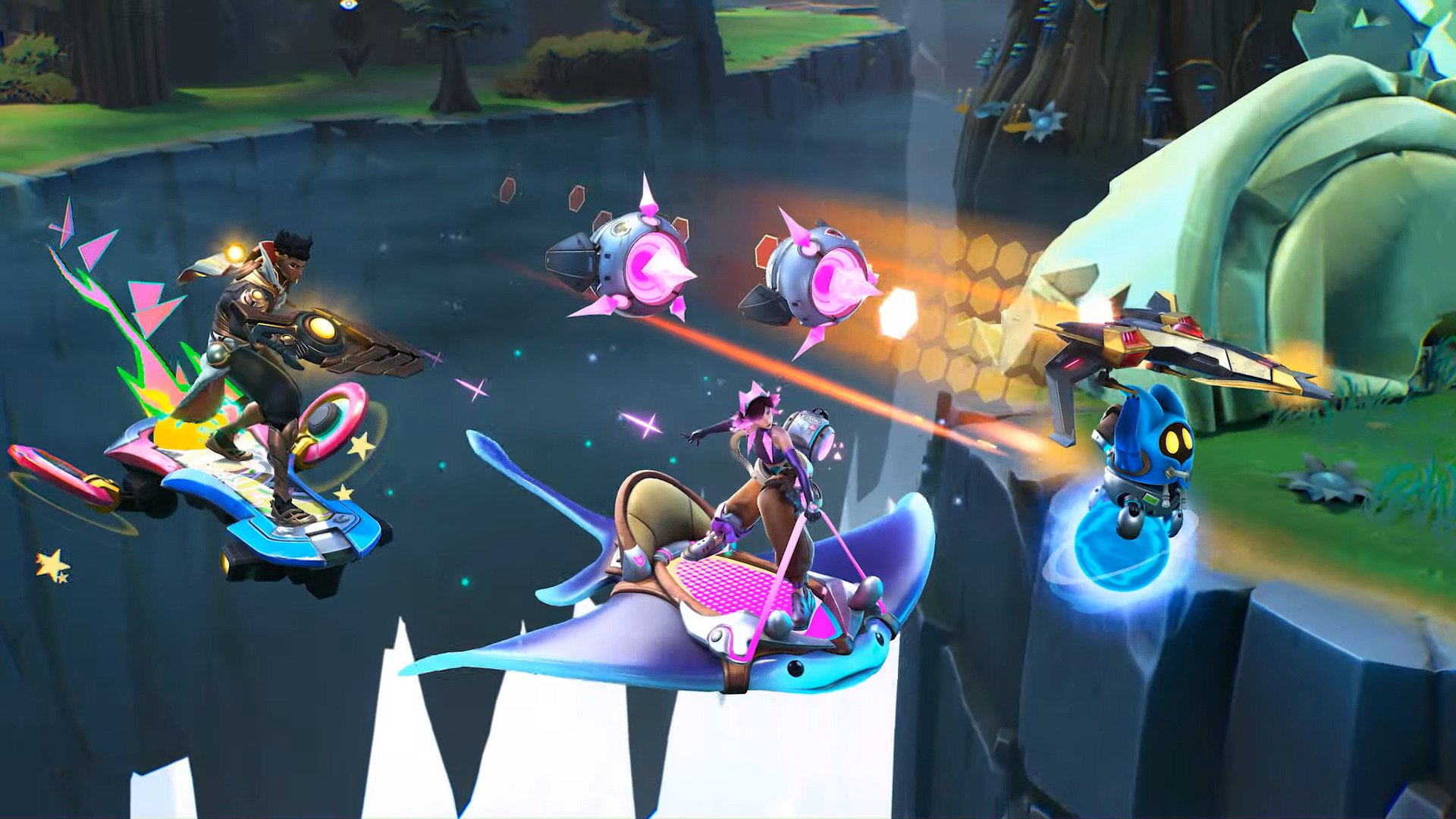 Cross-play in Supervive will let you engage with your friend groups (Image via Theorycraft Games)