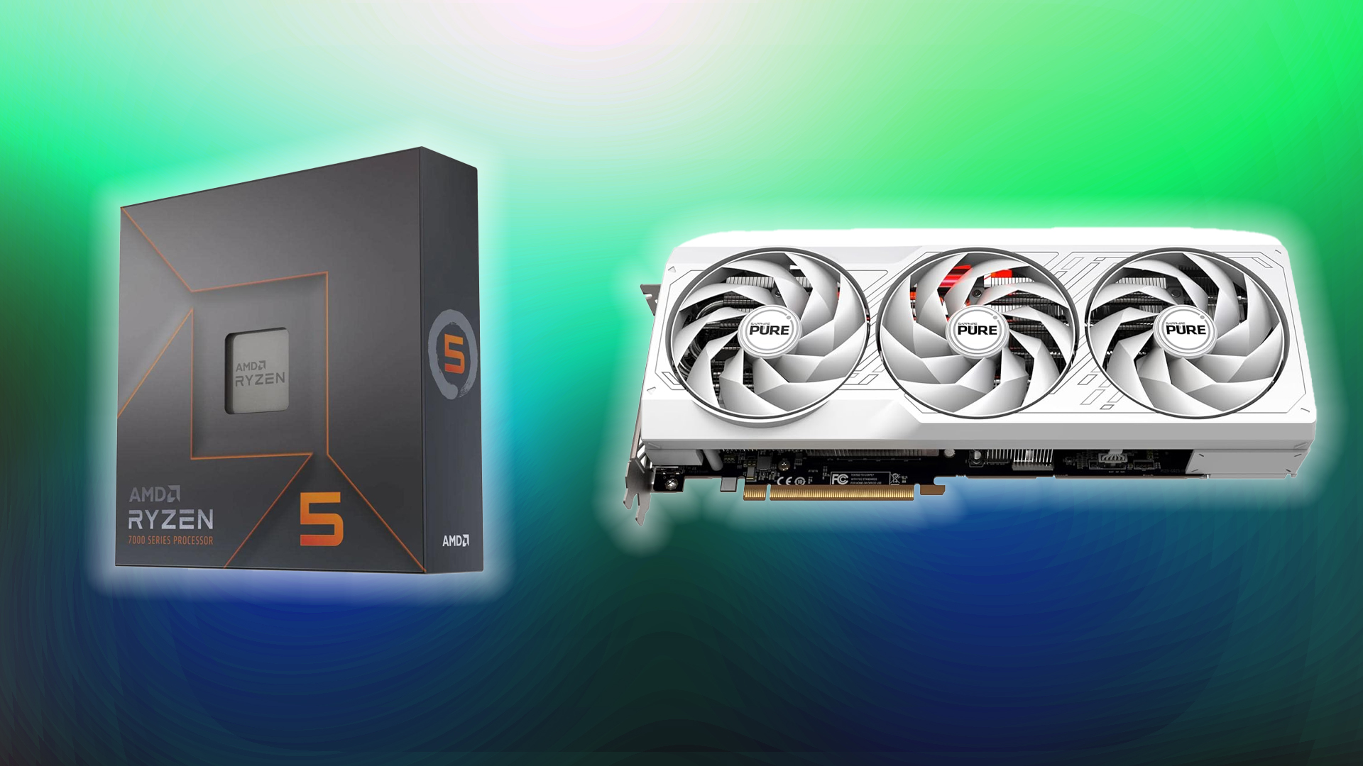 7700 XT GPU and the Ryzen 5 7600 CPU CPU/GPU Combo