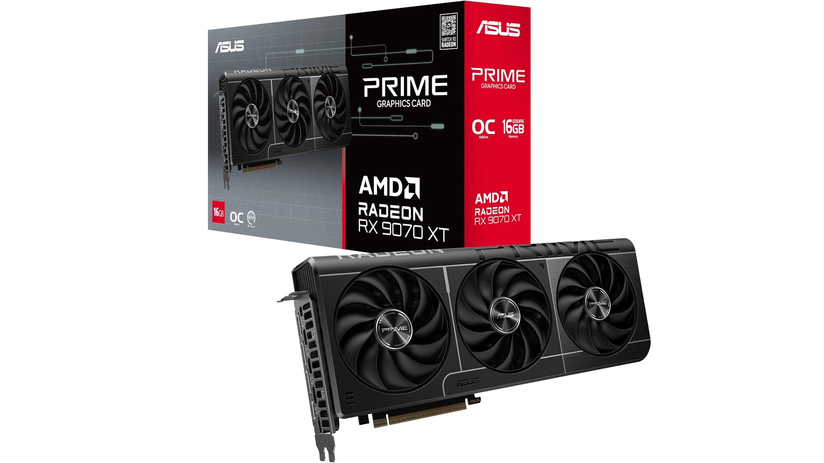 Picture of ASUS Prime Radeon RX 9070 XT OC Edition