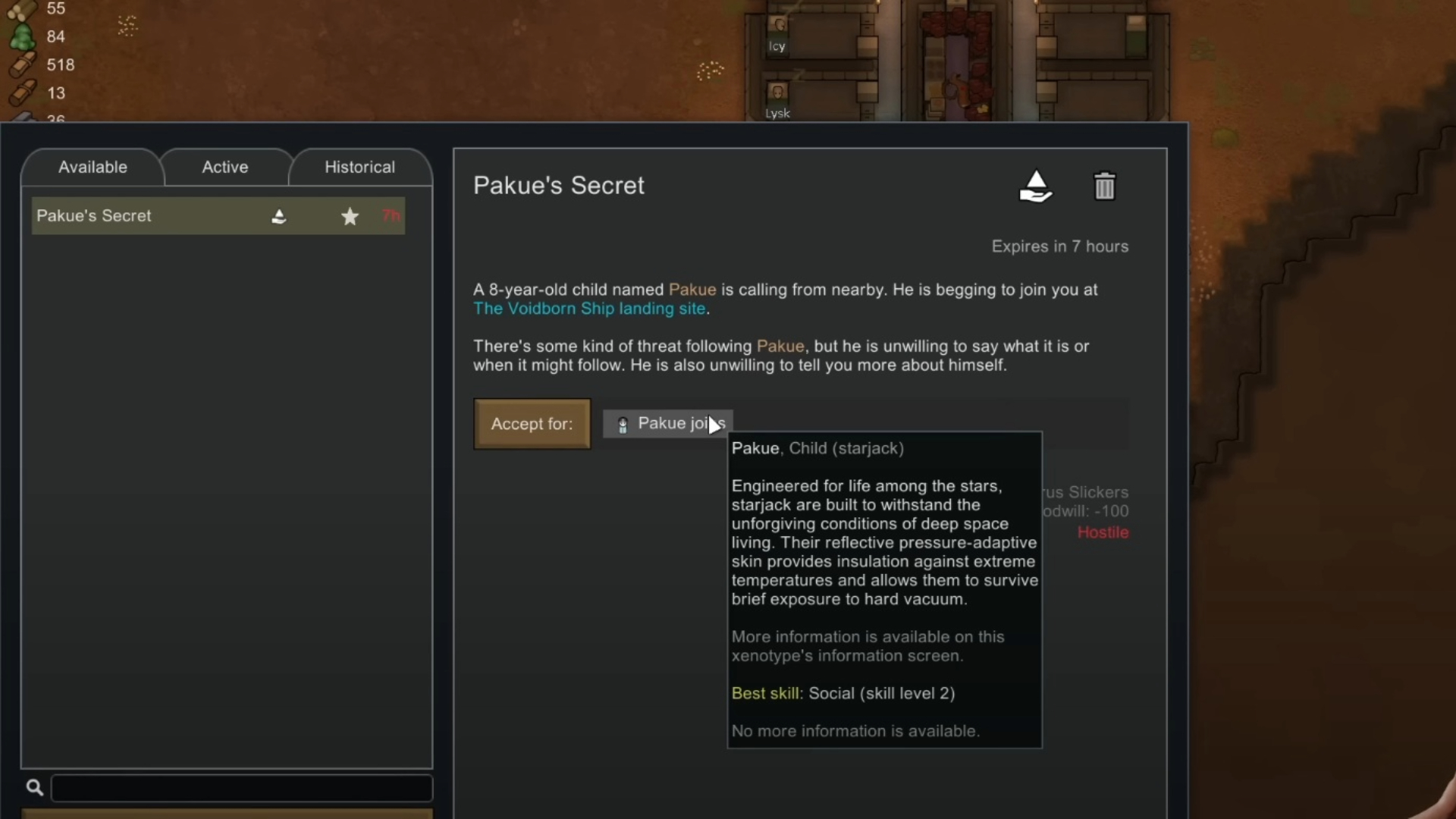 What Are Starjacks in Rimworld Odyssey?