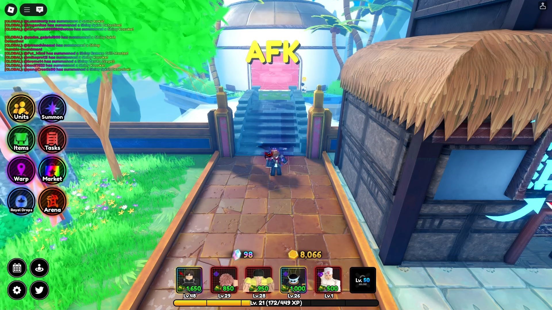 AFK Chamber (Image via Roblox)