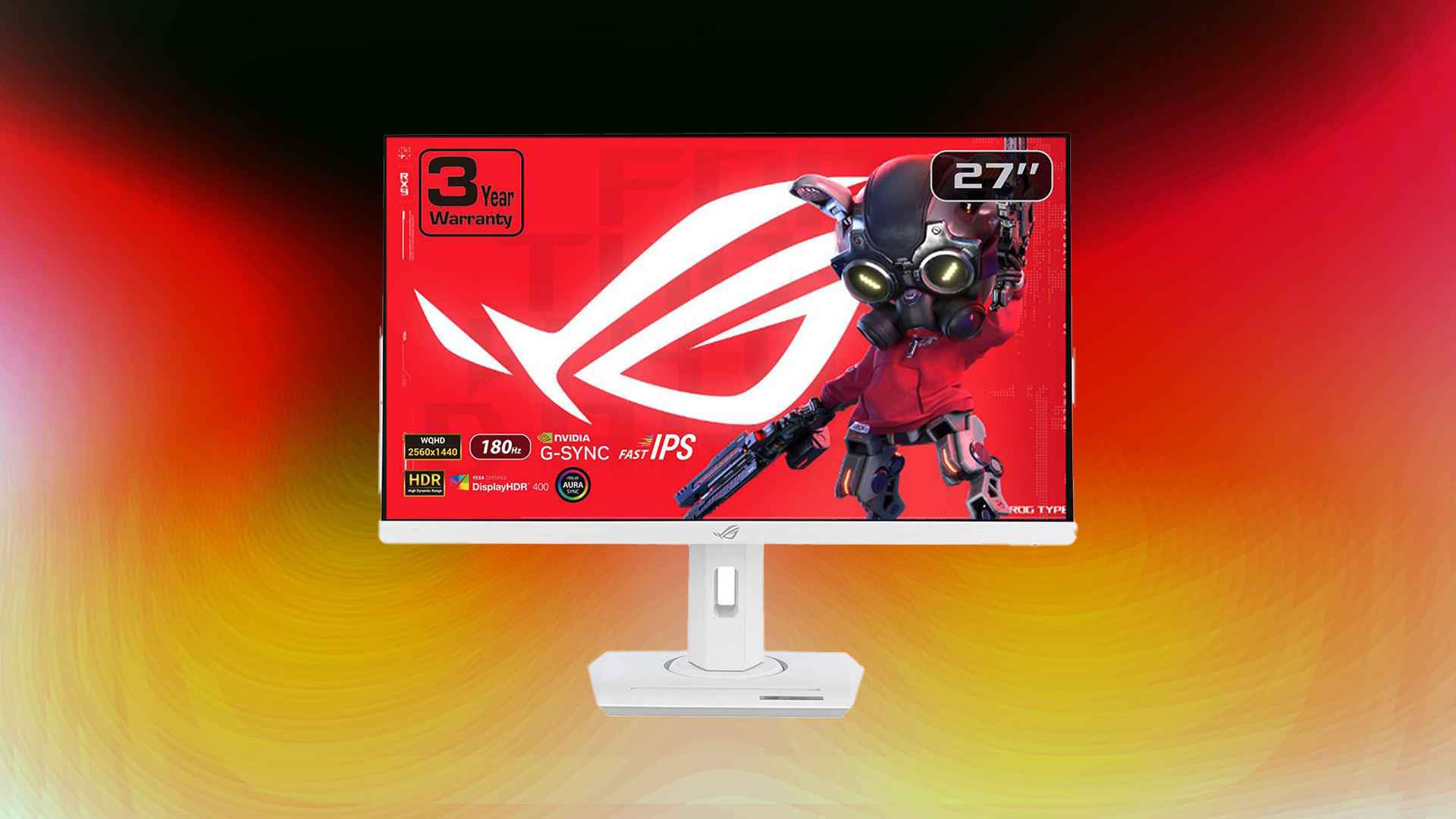 Image showing the ASUS IPS monitor