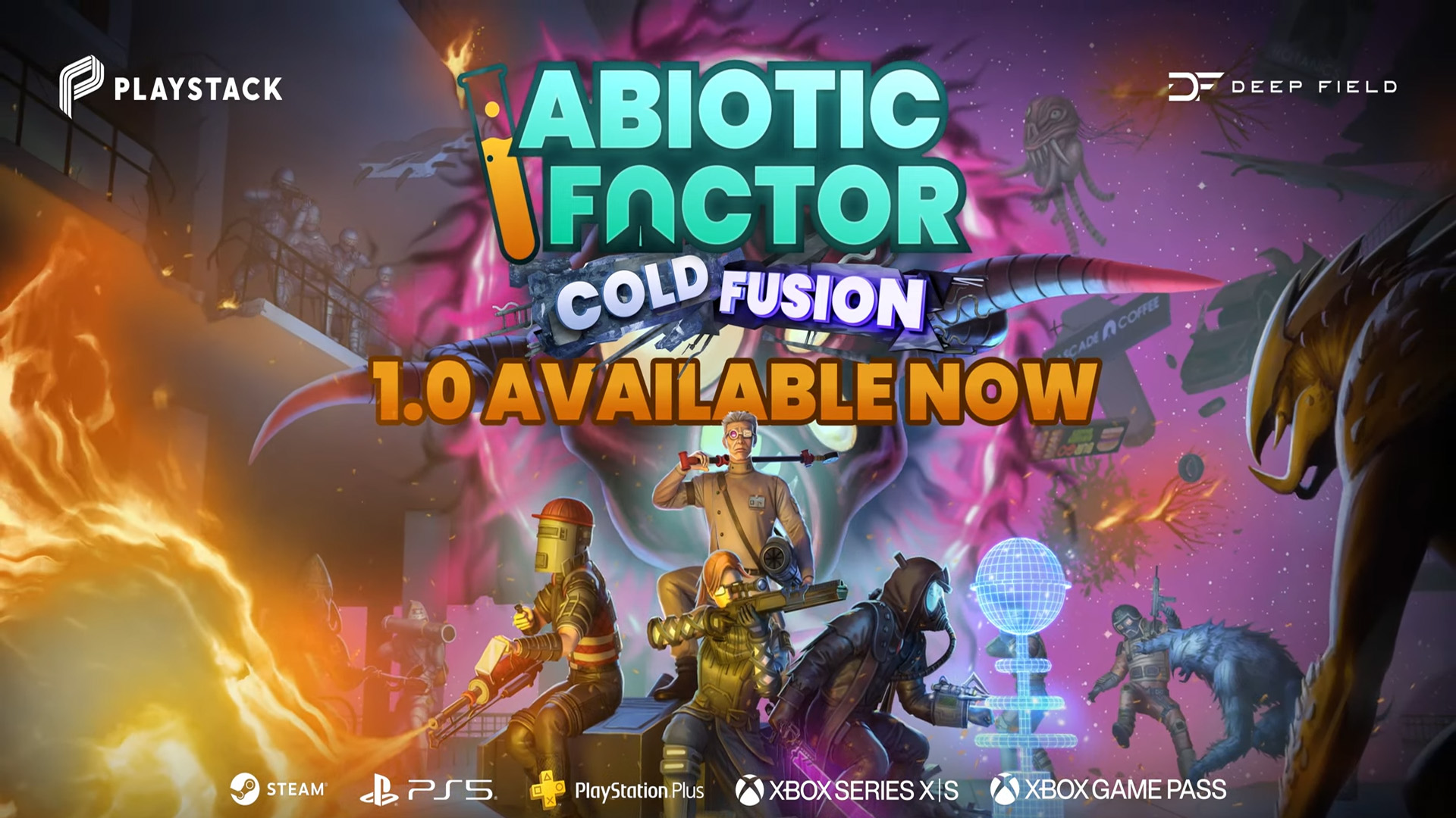 The co-op survival crafting title is included in PS Plus and Xbox Game Pass