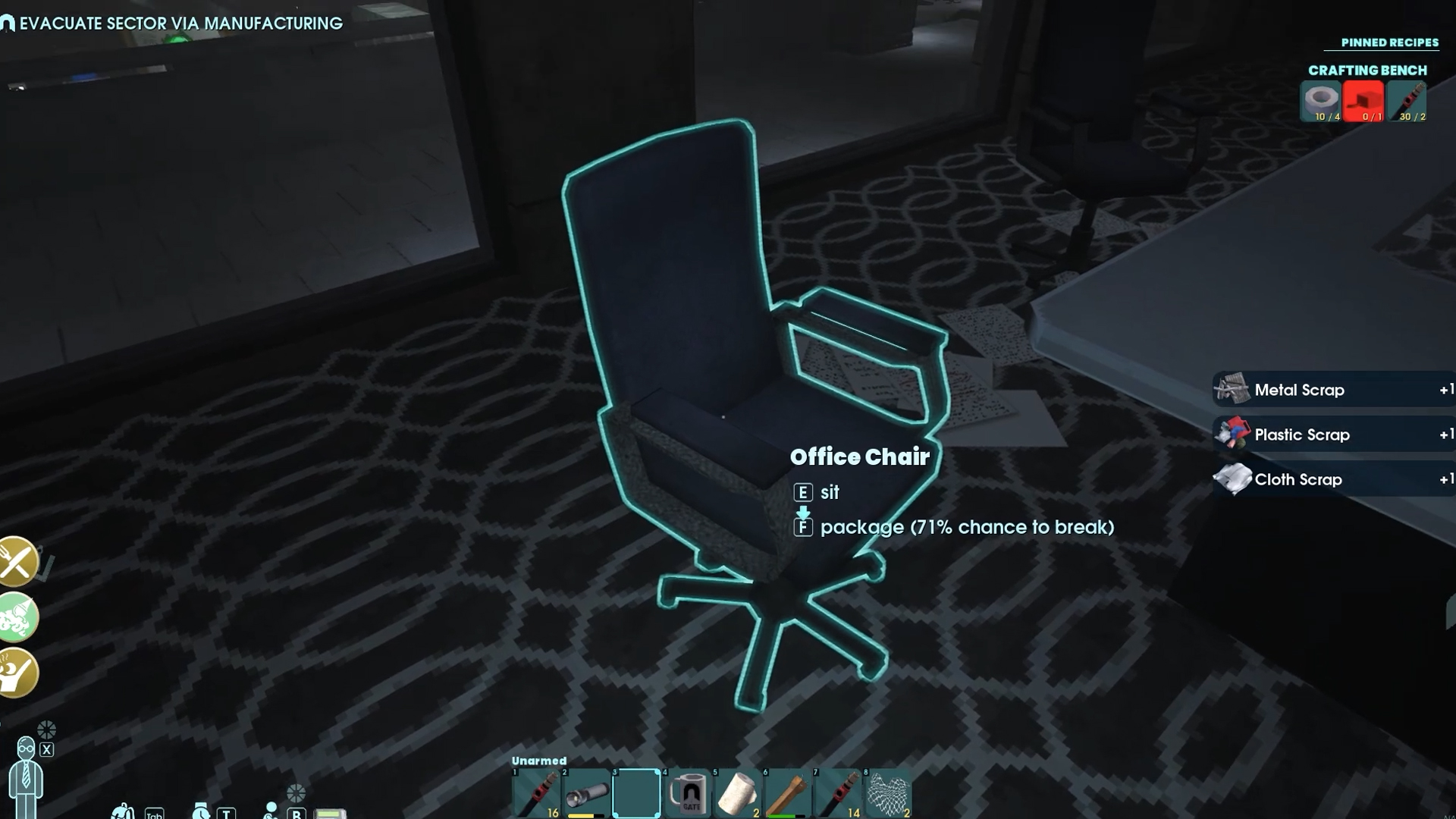 Dismantling office chairs is one of the reliable ways to acquire Plastic Scrap