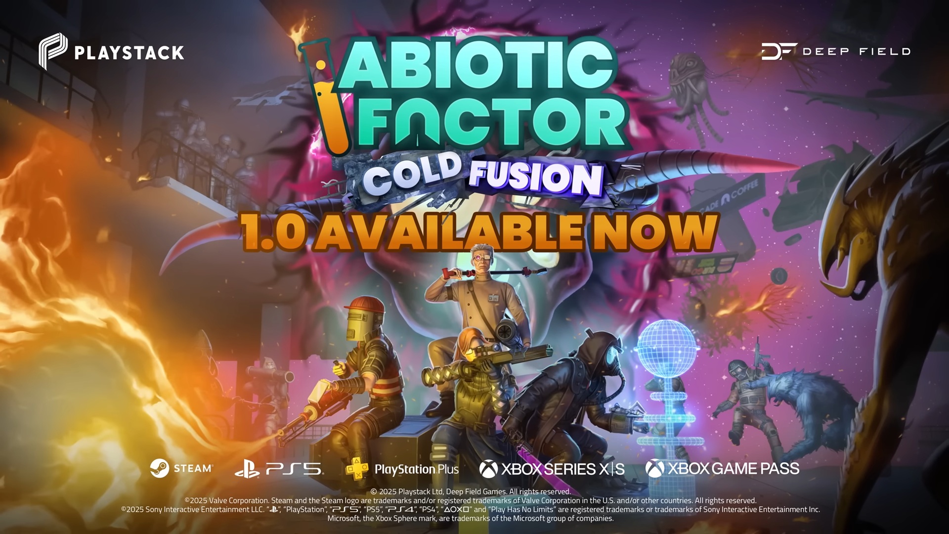 Abiotic Factor takes us on a surreal journey. (Source: Deep Field Games)