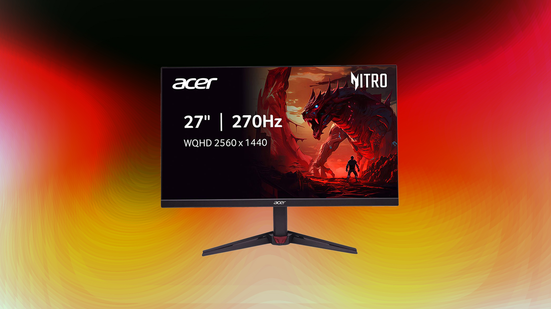 An image showing the Acer cheap monitor