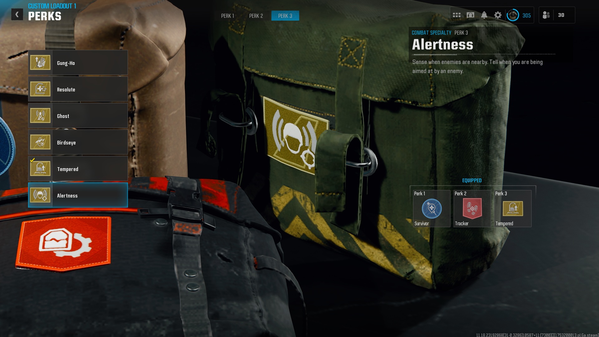 Alertness Perk in Warzone