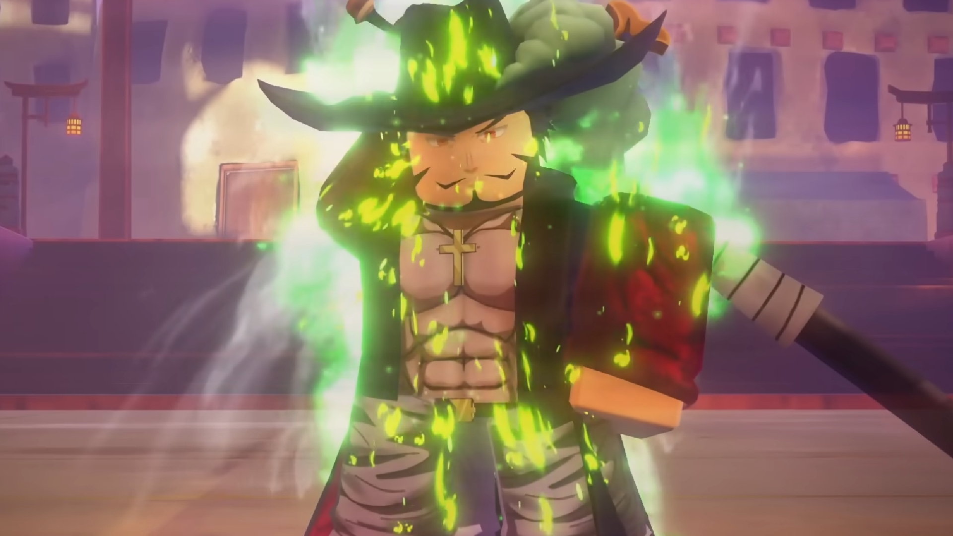 Anime Last Stand Hawkeye evolution and stats (Image via Roblox Corporation)